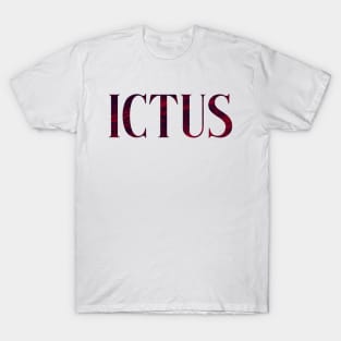 Ictus - Simple Typography Style T-Shirt